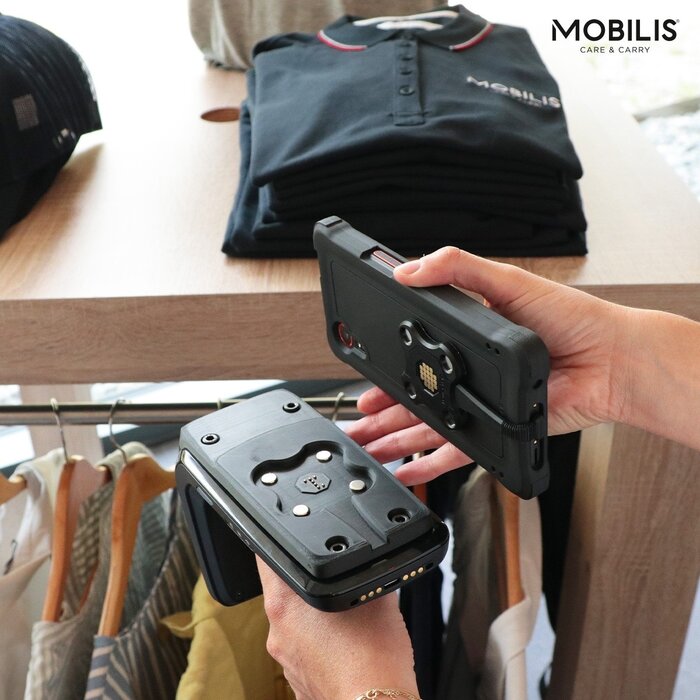 MOBILIS Energia Mobile Smart Pin Adapter für Zebra RFD40 Sled