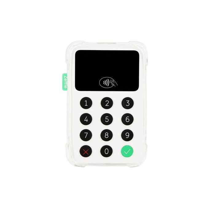 MOBILIS R Series Schutzhülle mit verstärkten Ecken für Zettle Reader 2 - Transparent
