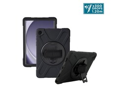 MOBILIS MOBILIS All in Case Protective Case with Shoulder Strap for Galaxy Tab Active5 & Active3 8''