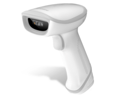 Newland HR23 V2 Dorada A1 Blanc Lecteur Portable 2D CMOS avec câble USB droit blanc de 2 m