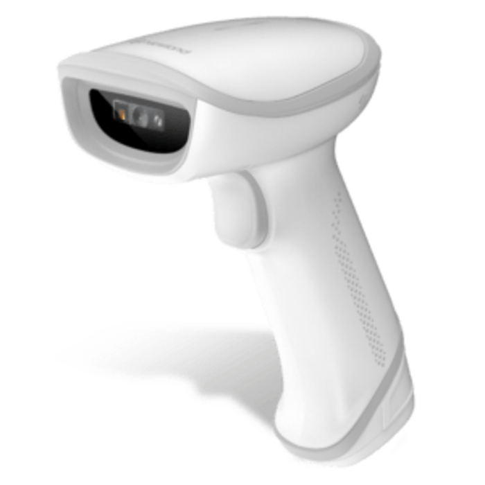 Newland HR23 V2 Dorada A1 White 2D CMOS Handheld Reader with 2 m White Straight USB Cable, Smart Stand Compatible