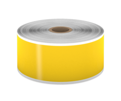 Premium yellow vinyl tape (50 mm x 42.6 m)