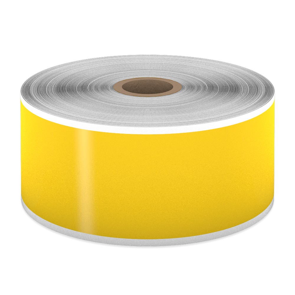 DuraLabel Ruban vinyle jaune premium (50 mm x 42,6 m) compatible avec imprimantes DuraLabel Toro Max et Bronco Max