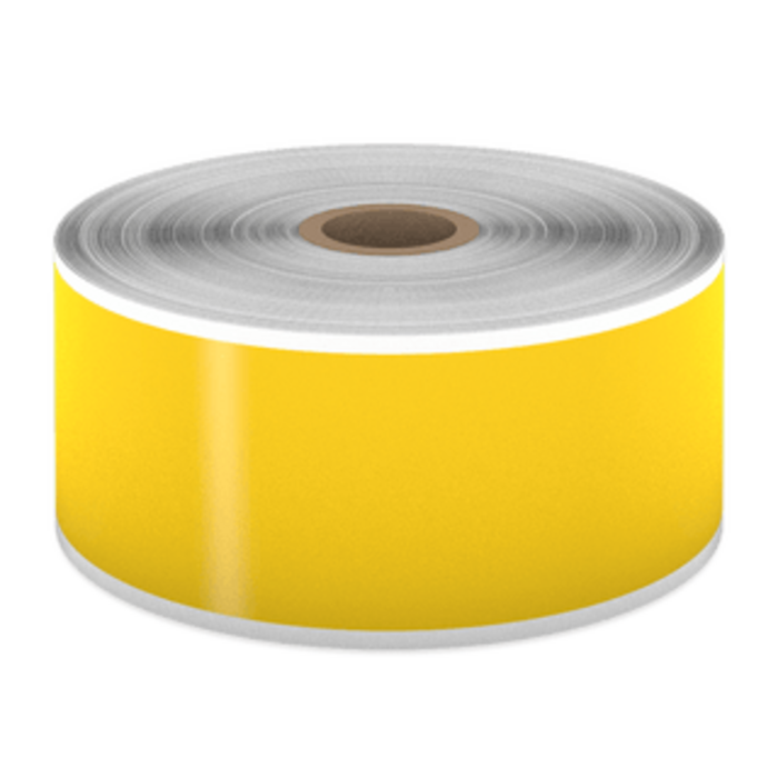 DuraLabel Ruban vinyle jaune premium (50 mm x 42,6 m) compatible avec imprimantes DuraLabel Toro Max et Bronco Max