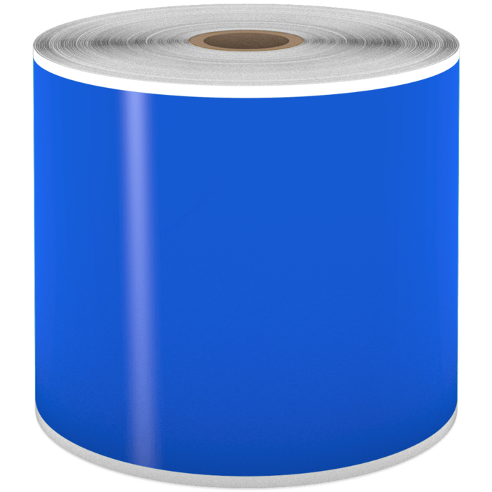 DuraLabel Ruban de vinyle bleu premium DURALABEL (100 mm x 42,6 m) modèle T4-3006