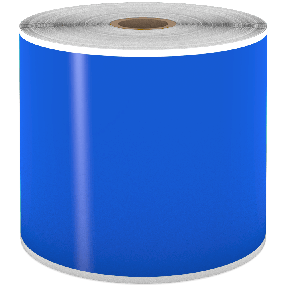 DuraLabel Ruban de vinyle bleu premium DURALABEL (100 mm x 42,6 m) modèle T4-3006