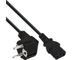 Cordon d'alimentation INLINE (C13, UE, AC) 1,8 m