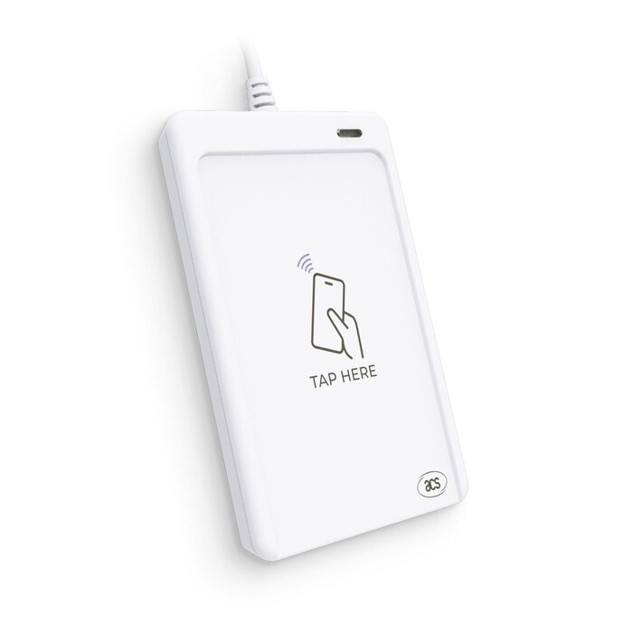 ACS ACS WalletMate II Mobile Wallet NFC Reader ACR1552U-MW USB Desktop Reader Certified for Apple VAS and Google Smart Tap