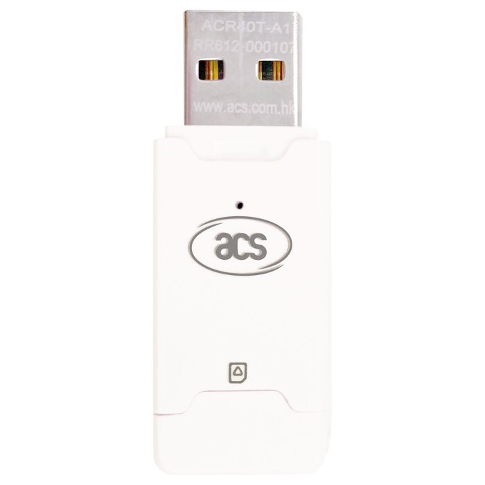 ACS Lettore compatto ACS ACR40T-A1 USB Tipo-A per smart card SIM 2FF