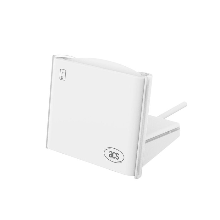 ACS Lecteur de Cartes à Puce Contact USB Type-C ACS ACR40U-BF avec support et voyants LED