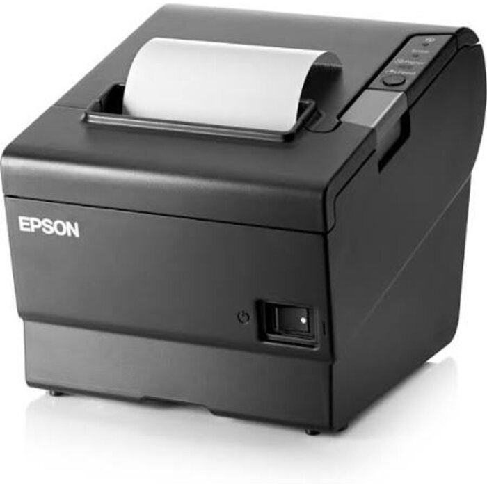 Impresora Epson TM88VI con interfaces Ethernet, USB y serial sin fuente de alimentación MPN 2HV25AA