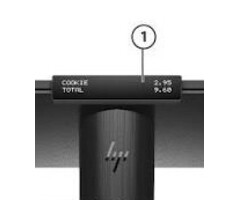 Afficheur Client HP ElitePOS Top Mount 2x20 CFD