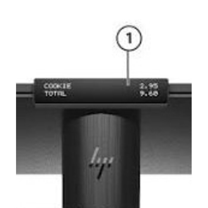 HP ElitePOS Top Mount 2x20 CFD Display Cliente 1RL95AA#ABB