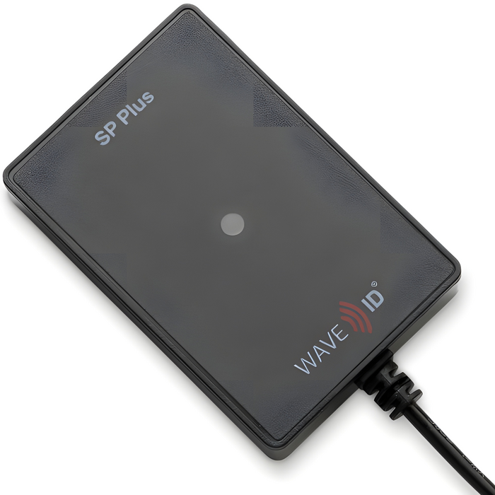 Lector Seguro USB RF IDEAS WAVE ID Mobile SP Keystroke HID MIFARE Negro RDR-300H1EKU-M-MXS
