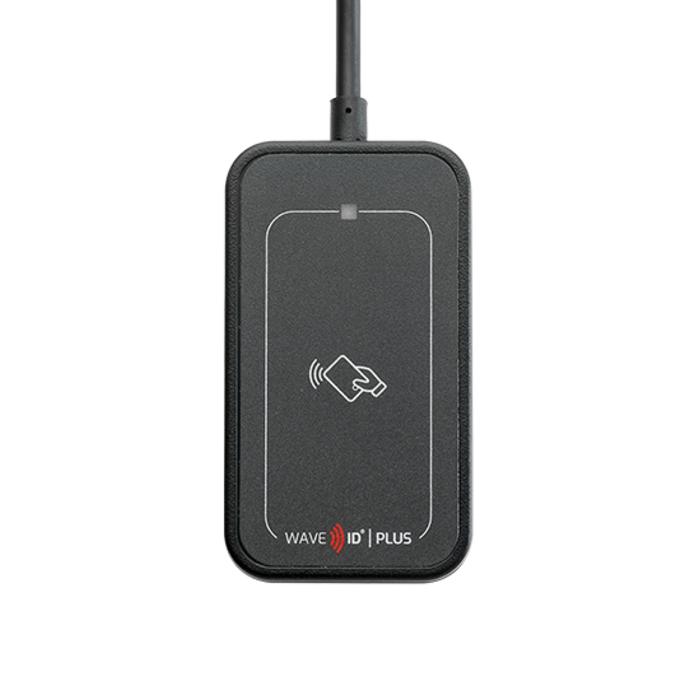 USB-Leser WAVE ID Plus Mini SDK LEGIC Secure Segment schwarz Modell RDR-30L32EKU von RF IDEAS