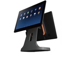 SUNMI SUNMI T2s LITE POS-terminal met dubbele 15,6" schermen, SUNMI OS A9.0, 4GB RAM, 64GB opslag, Wifi, wit
