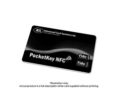 ACS ACS PocketKey NFC Karte - FIDO® zertifizierter Sicherheitsschlüssel mit Dual-Interface