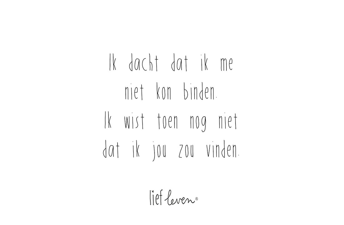 Mini poster • Ik dacht dat ik me