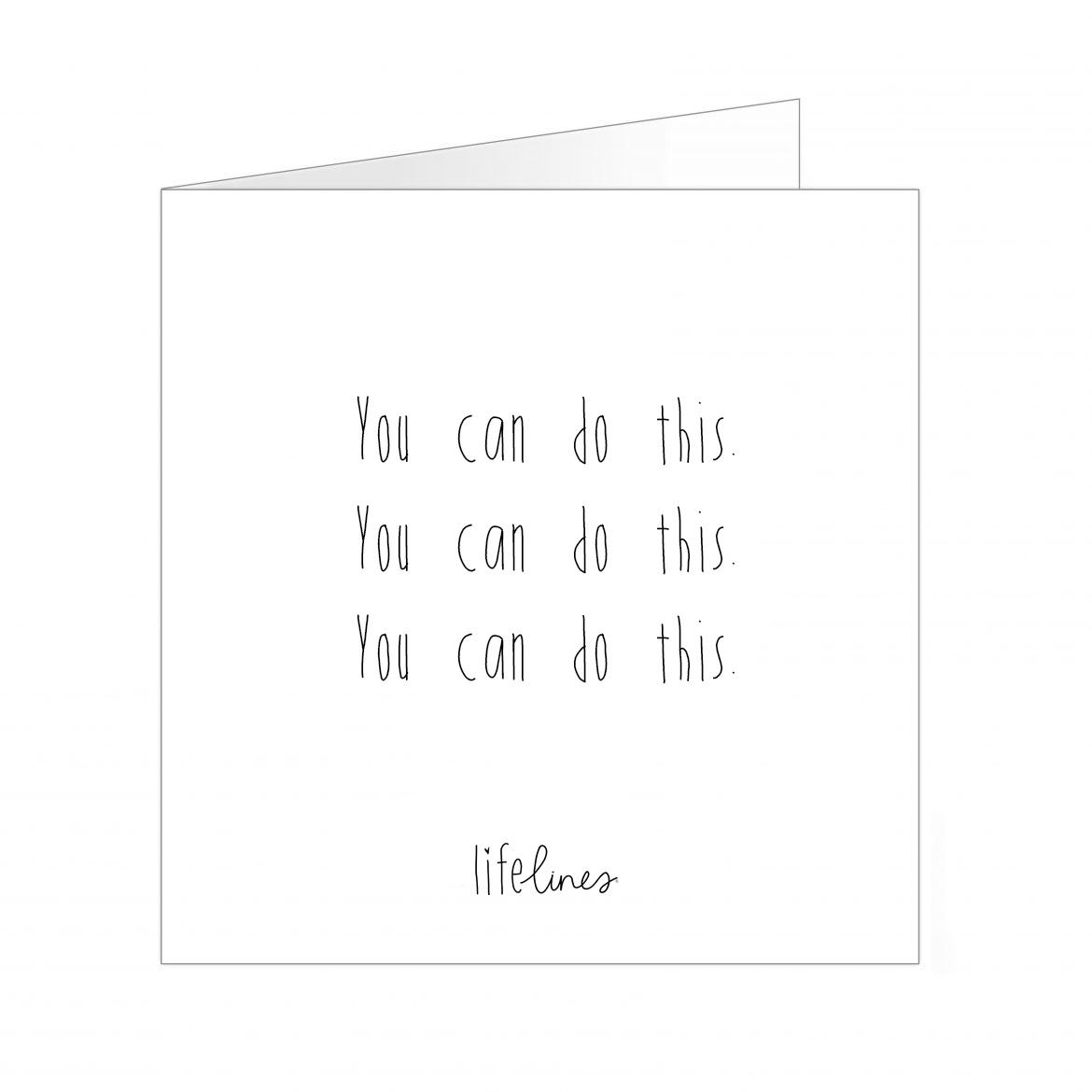 Wenskaart • You can do this