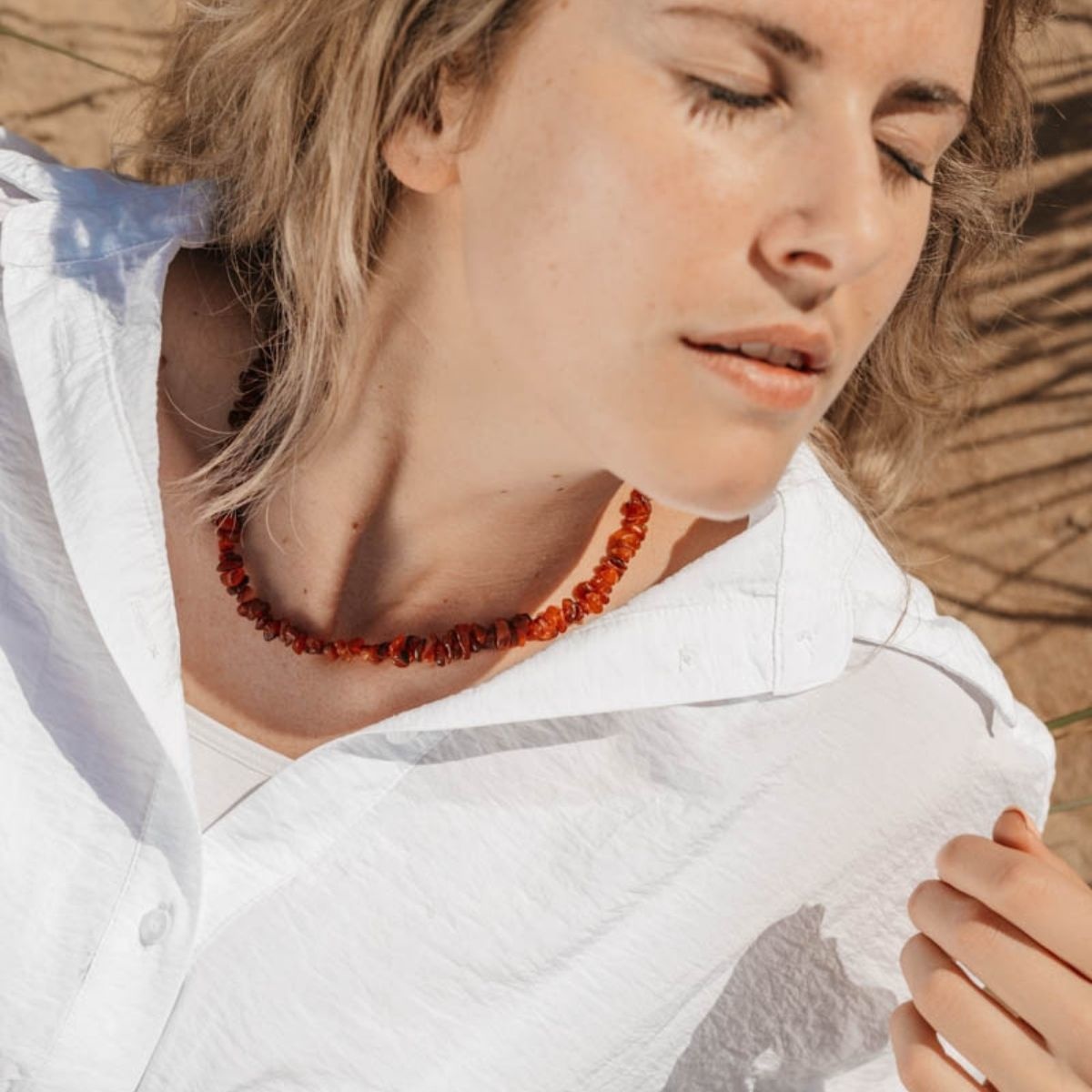 Ketting Carneool • Zelfvertrouwen
