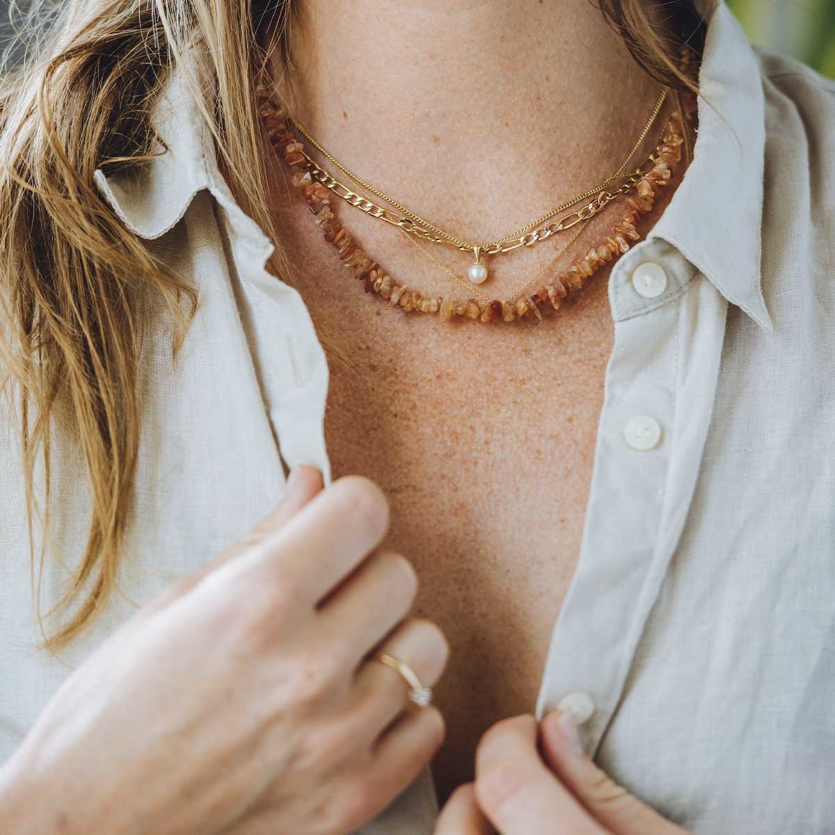 Ketting Zonnesteen • levensvreugde