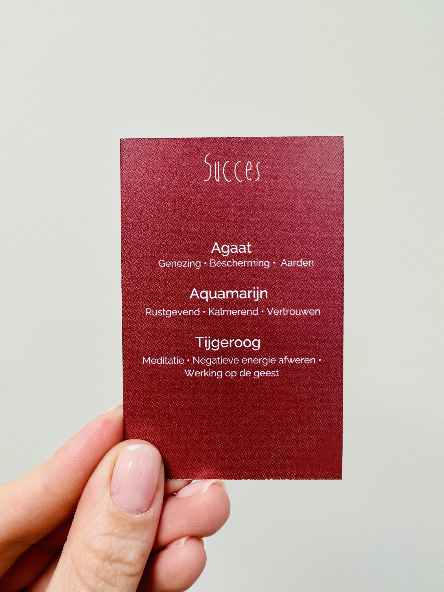 Edelstenen setje - Succes