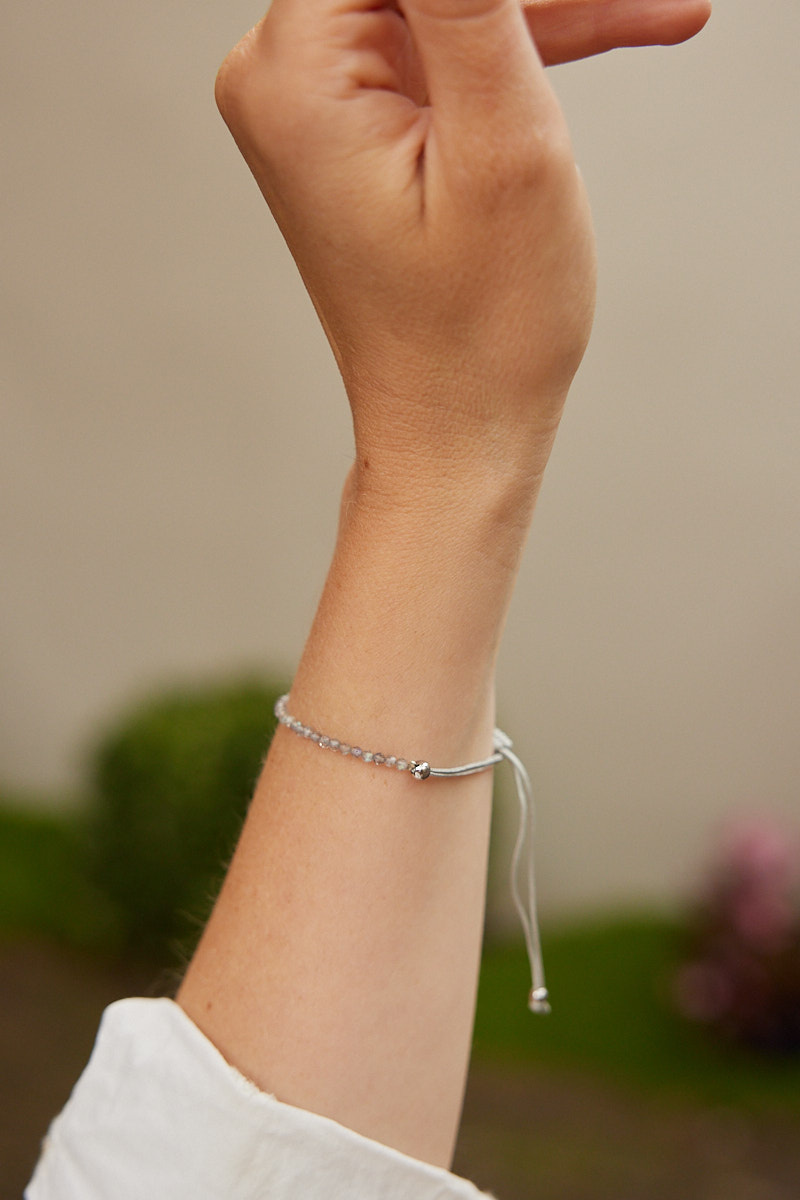 Fijn armbandje • Labradoriet