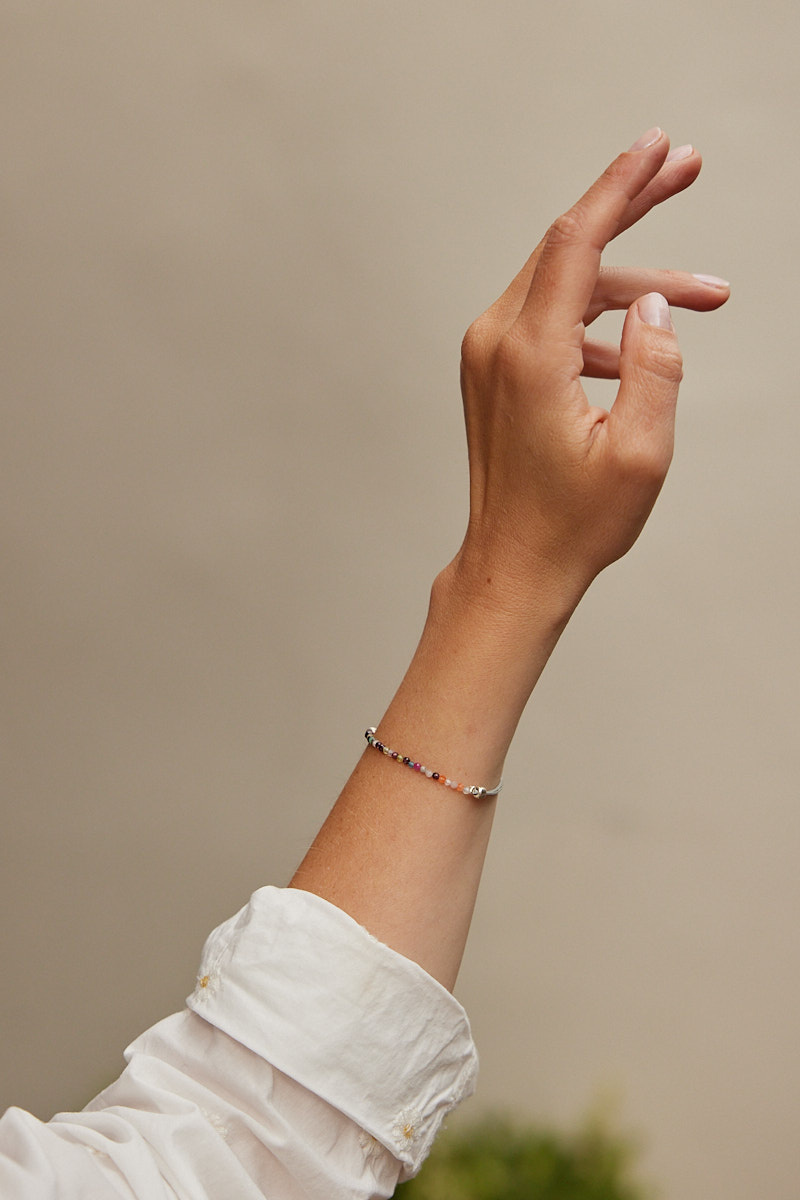 Fijn armbandje • Regenboog