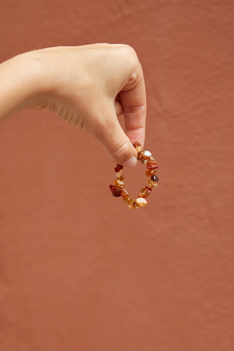 Armbandje voor de kleinste • Carneool