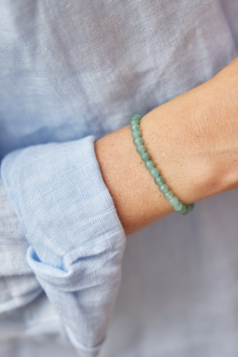 Kinder Armbandje • Aventurijn groen