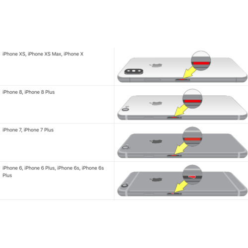 iPhone X Waterschade / Vochtschade reparatie