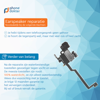 Samsung Galaxy S-serie Earspeaker vervangen