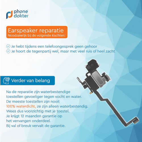 Samsung Galaxy S-serie Earspeaker vervangen