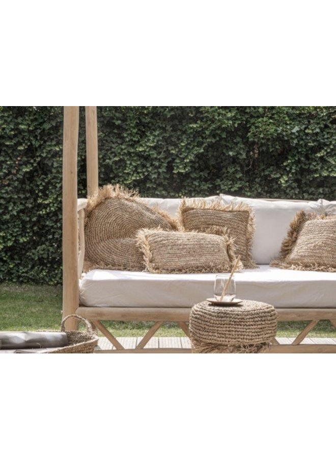 The Raffia Cushion Rectangular