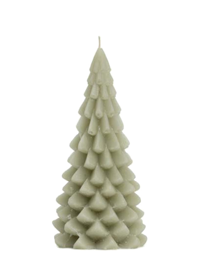 Kerstboom Kaars 10 cm. x 20 cm.