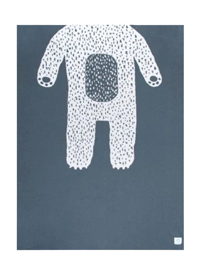 Babyblanket Oso blue