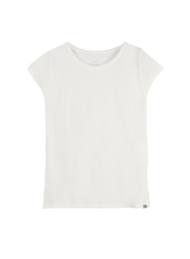 Organic Jersey Tee -WHITE - Mads Norgaard