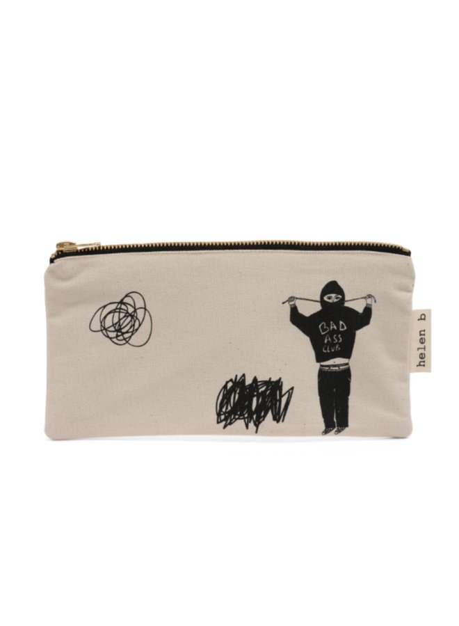 Helen B - Pencil Pouch Flat S - Bad Ass Club