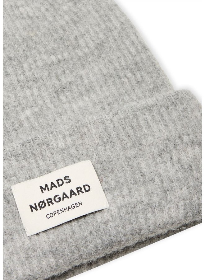 Winter Soft Anju Hat - Light Grey - Mads Norgaard