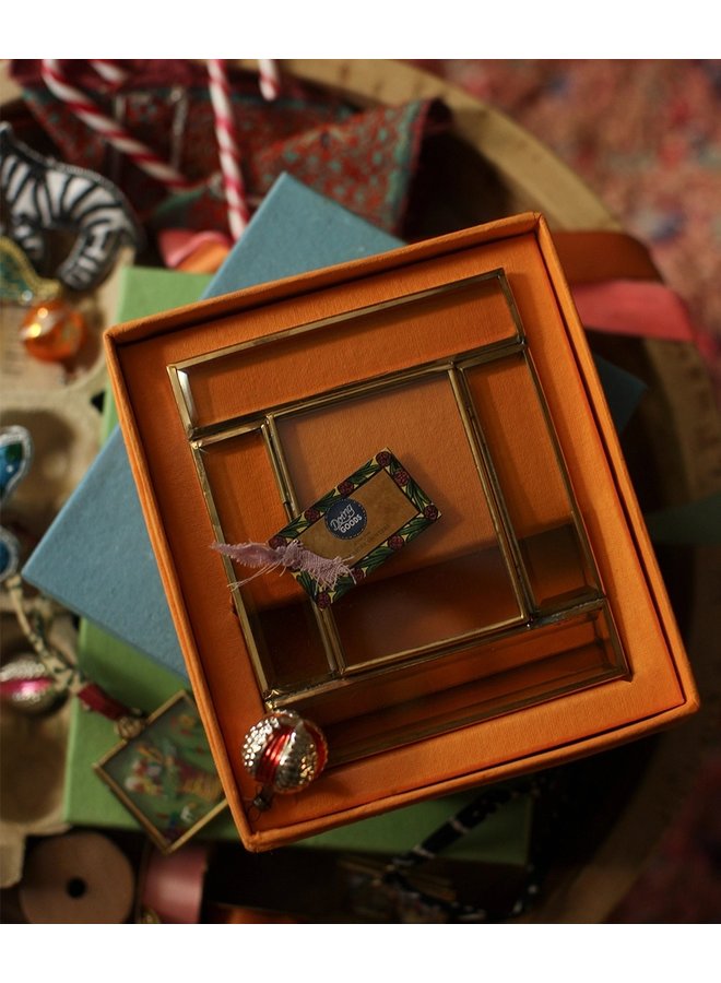 Copy of Bonnie Colored Frame Small Topaz in giftbox