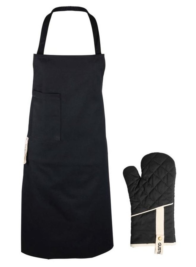 Gusta Giftset BBQ apron and ovenmit KATO