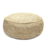 The Raffia Flores Pouf - Naturel