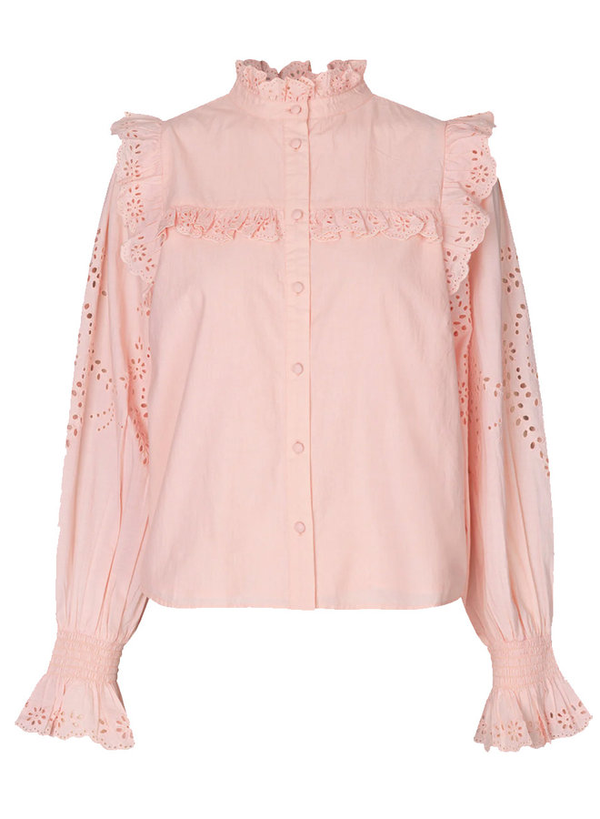 Gillian Shirt Peach - Notes du Nord - SALE