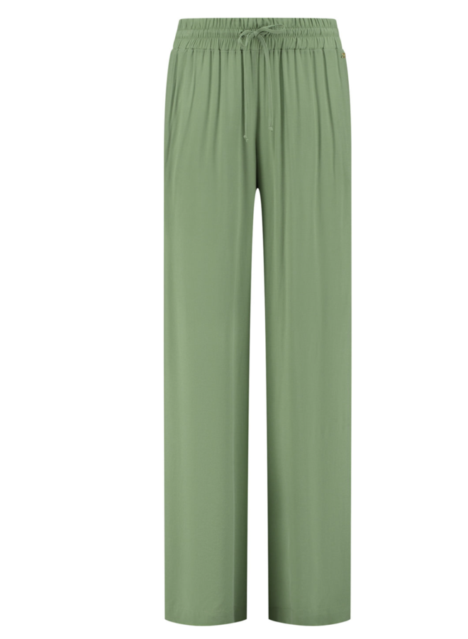 PANTS - Moss Green - Pom Amsterdam - SALE