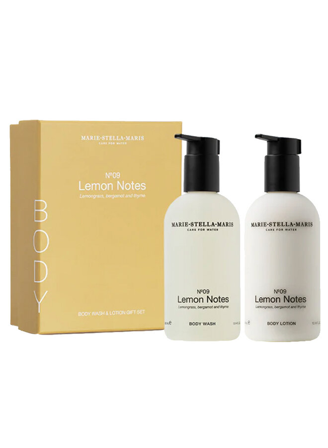 Body Gift set Lemon Notes 2x300 ml - Marie-Stella-Maris