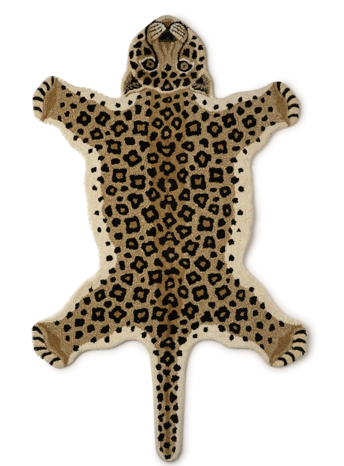 Disco Leopard Rug Large