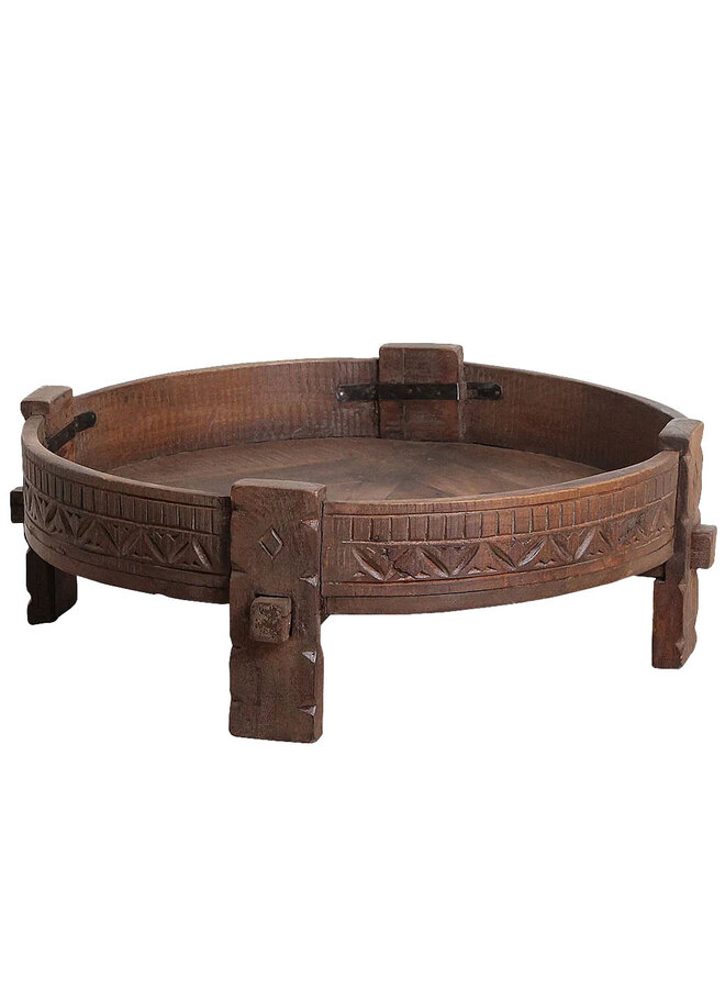 Table large - wood carved