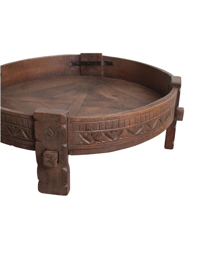 Table large - wood carved