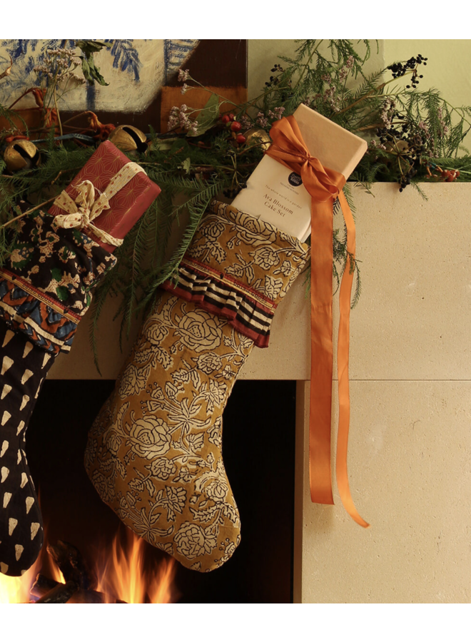 Botanical Christmas Stocking - Doing Goods