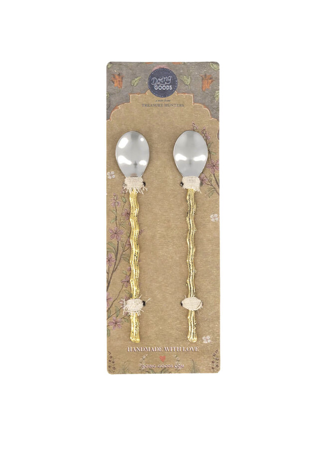 Wavy Teaspoon Set - Doing Goods